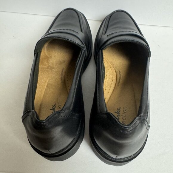 Clarks Women's Calla Ease Loafer Black Size 11 M - Picture 4 of 6